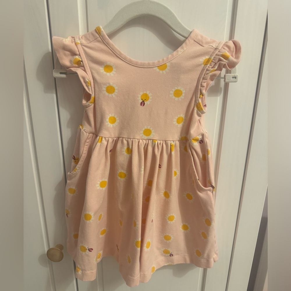 Pink Hanna Andersson dress with pocket. Sooo cute!